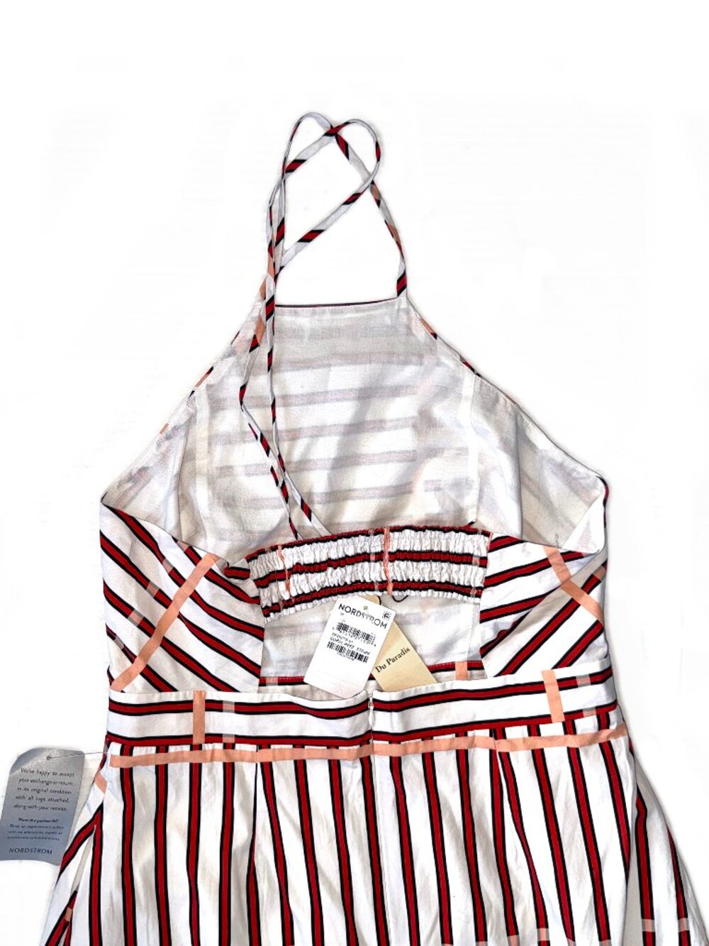 Du Paradis St. Tropez Striped Halter Dress - Picture 4 of 10